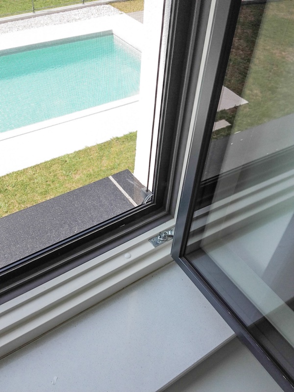 QTQHOME Magnetischer Fensterschutz, aus Polyester, für Fenster, geeignet  für Küche, Schlafzimmer, Wohnzimmer, Verschiedene Fenster, 80 x 120 cm :  : Baumarkt